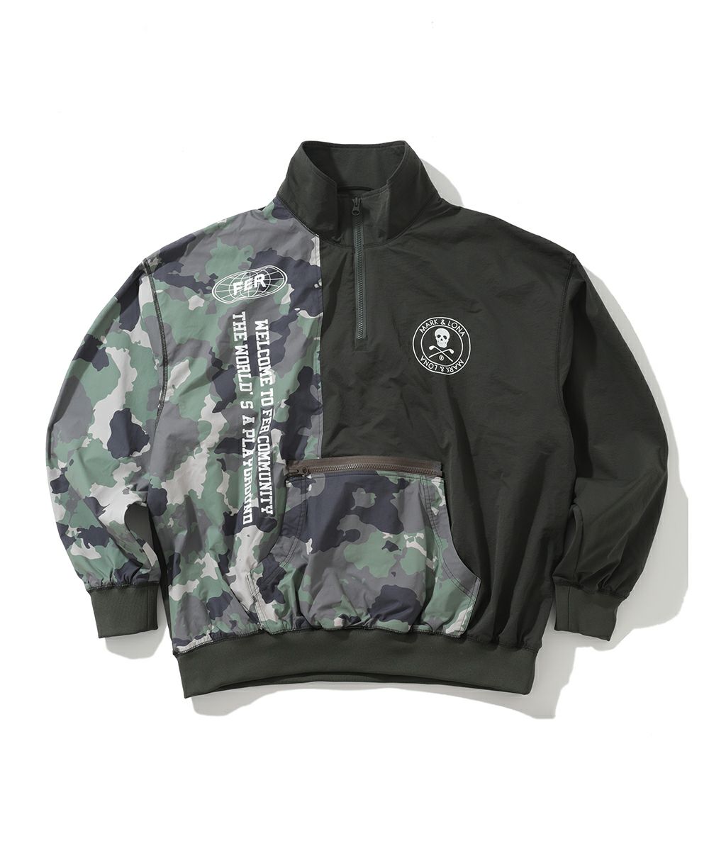 U FR ATHLETIC CAMO POINT WOVEN ANORAK LQ1FD01U