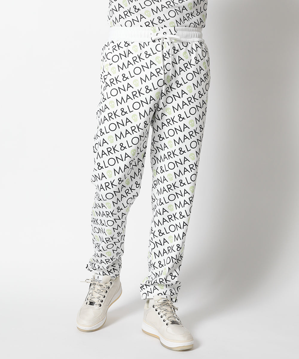 M GN LOGO PATTERN PRINT JERSEY PANTS LQ1IT30M