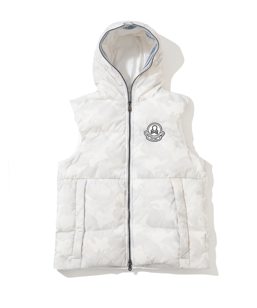 M GN CAMO PATTERN DOWN VEST LR4IV12M