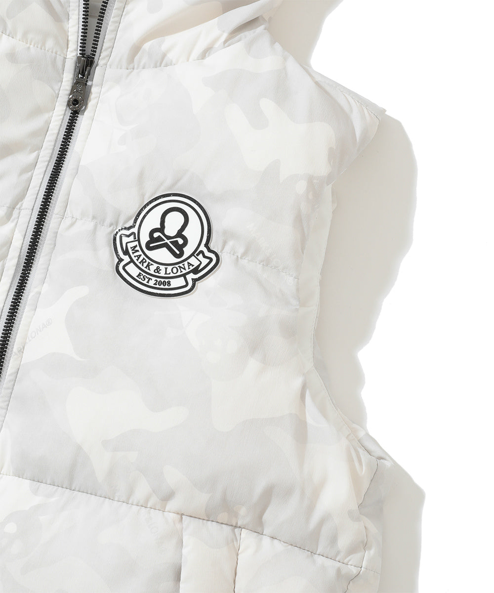 M GN CAMO PATTERN DOWN VEST LR4IV12M
