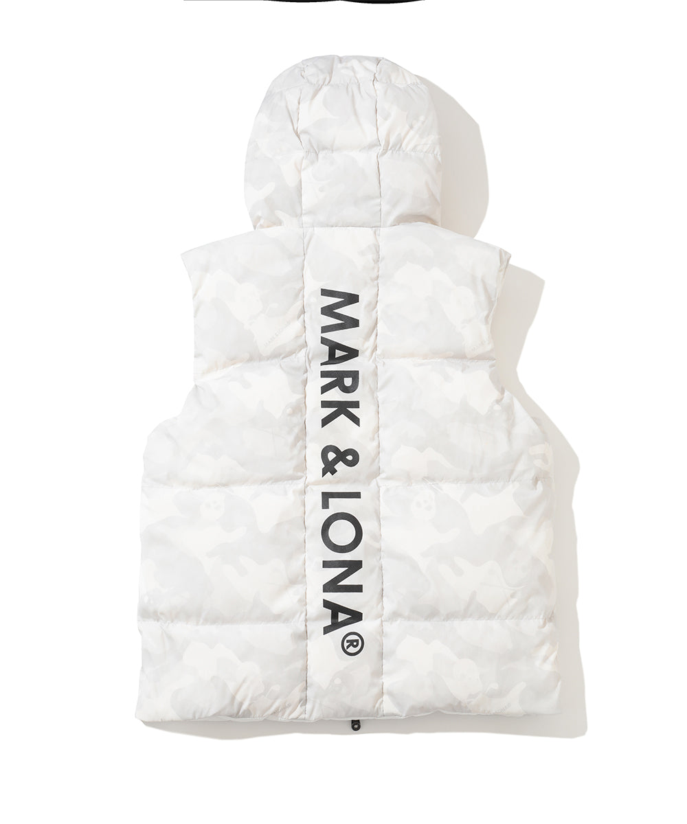 M GN CAMO PATTERN DOWN VEST LR4IV12M