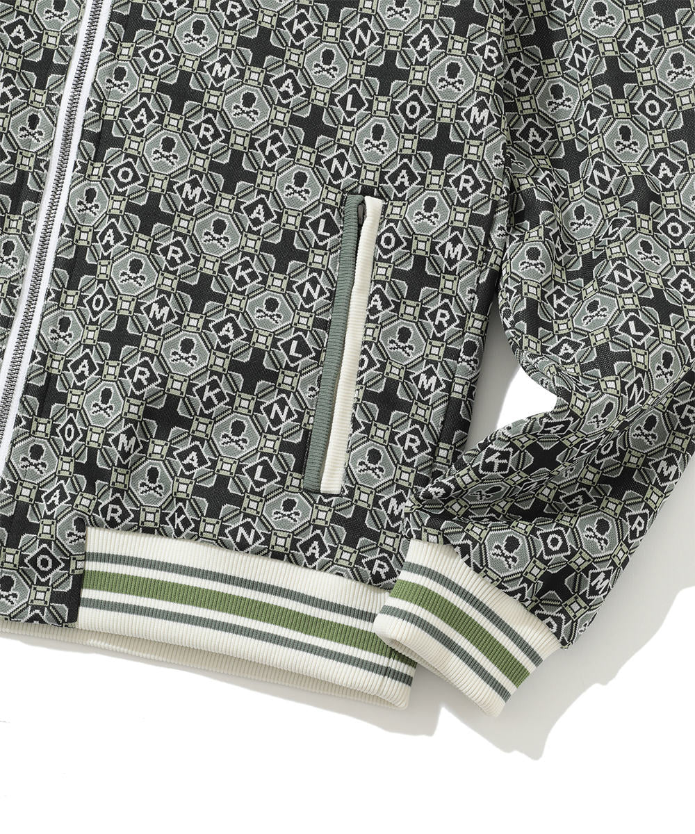 M GN GEOMETRIC PATTERN HOODIE JACKET LR4ID08M