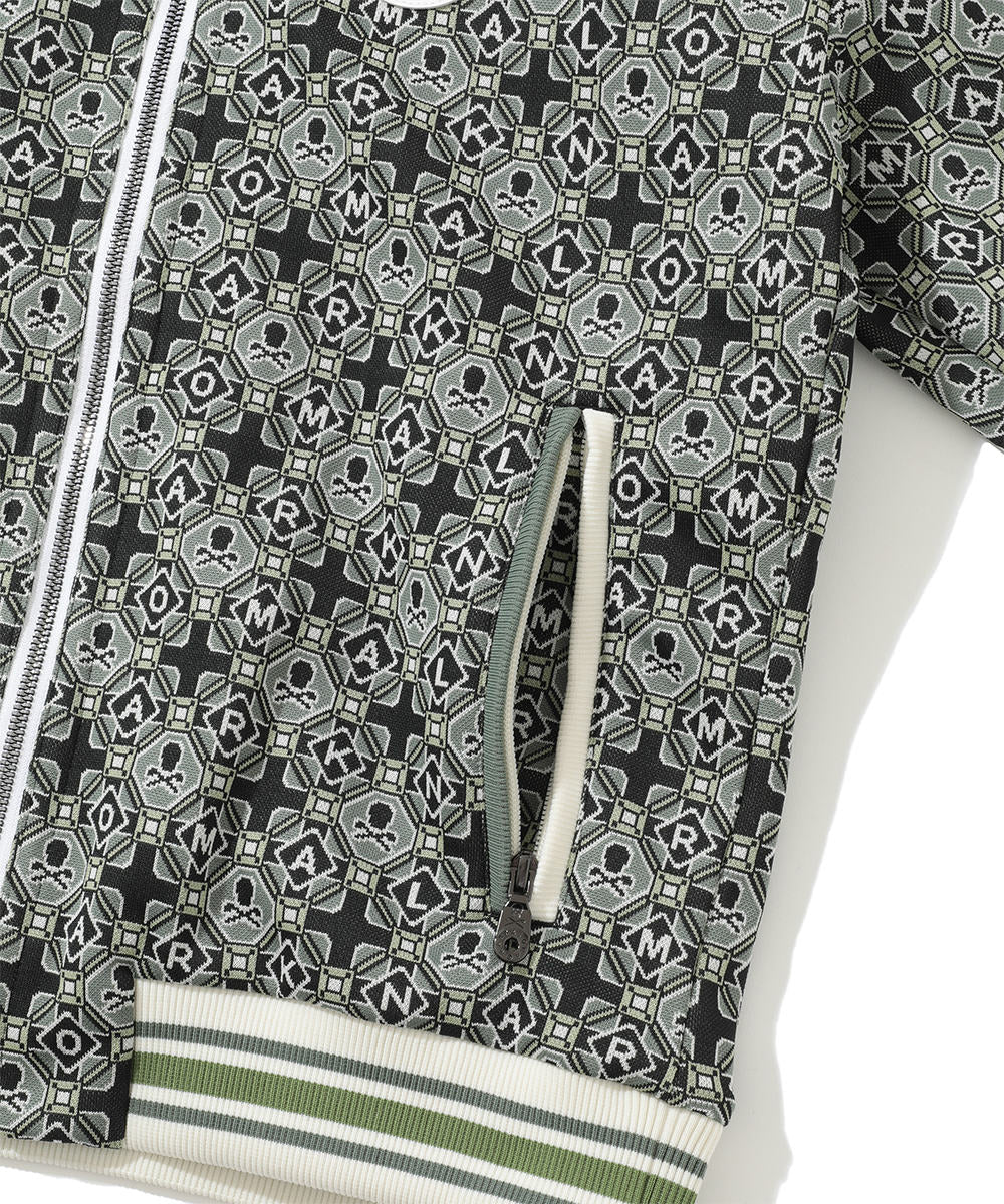 M GN GEOMETRIC PATTERN HOODIE JACKET LR4ID08M