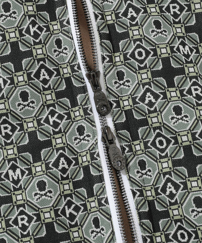 M GN GEOMETRIC PATTERN HOODIE JACKET LR4ID08M
