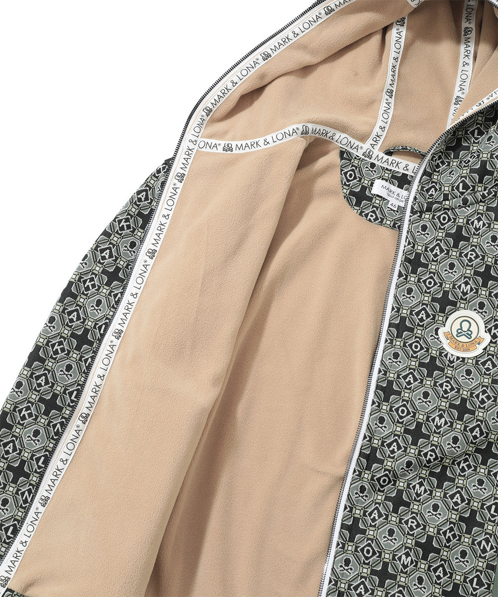 M GN GEOMETRIC PATTERN HOODIE JACKET LR4ID08M