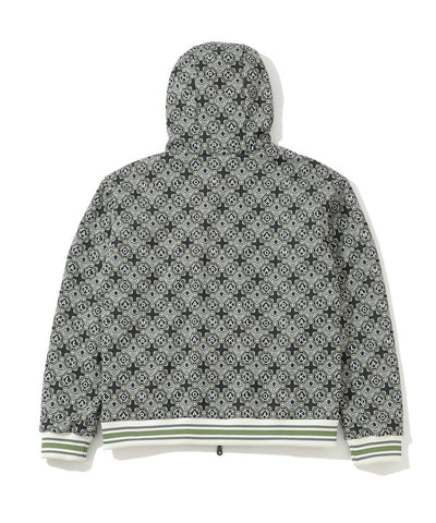 M GN GEOMETRIC PATTERN HOODIE JACKET LR4ID08M