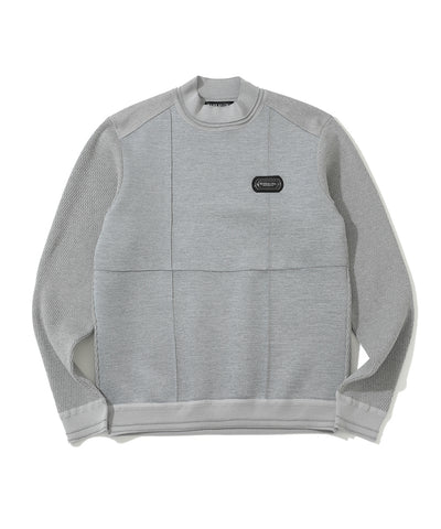 M CD ZIP POCKET POINT KNIT CREW LR3CB50M