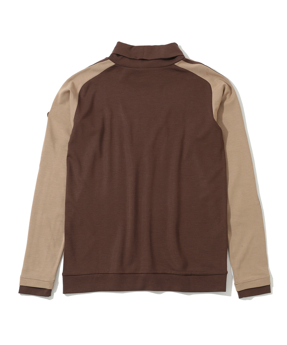 M GN CLOVER POINT MOCK-NECK LS T-SHIRTS LR4IU05M