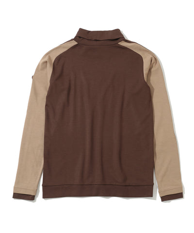 M GN CLOVER POINT MOCK-NECK LS T-SHIRTS LR4IU05M