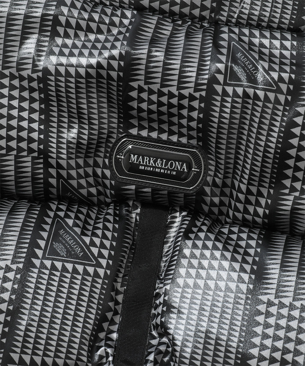 M CD GLEN CHECK PATTERN DOWN VEST LR3CV52M