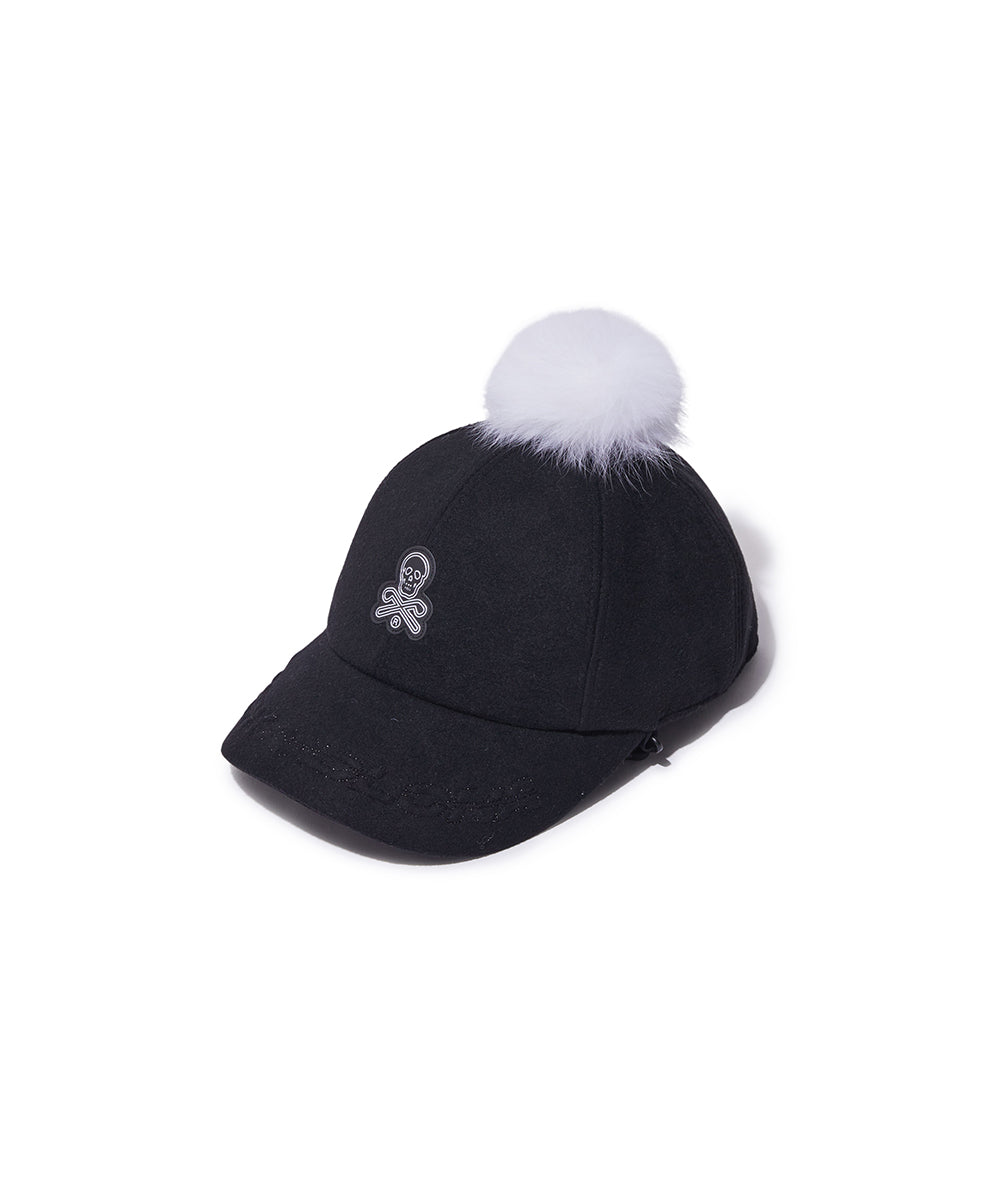 W TN FUR BALL CAP LQ4YP79F