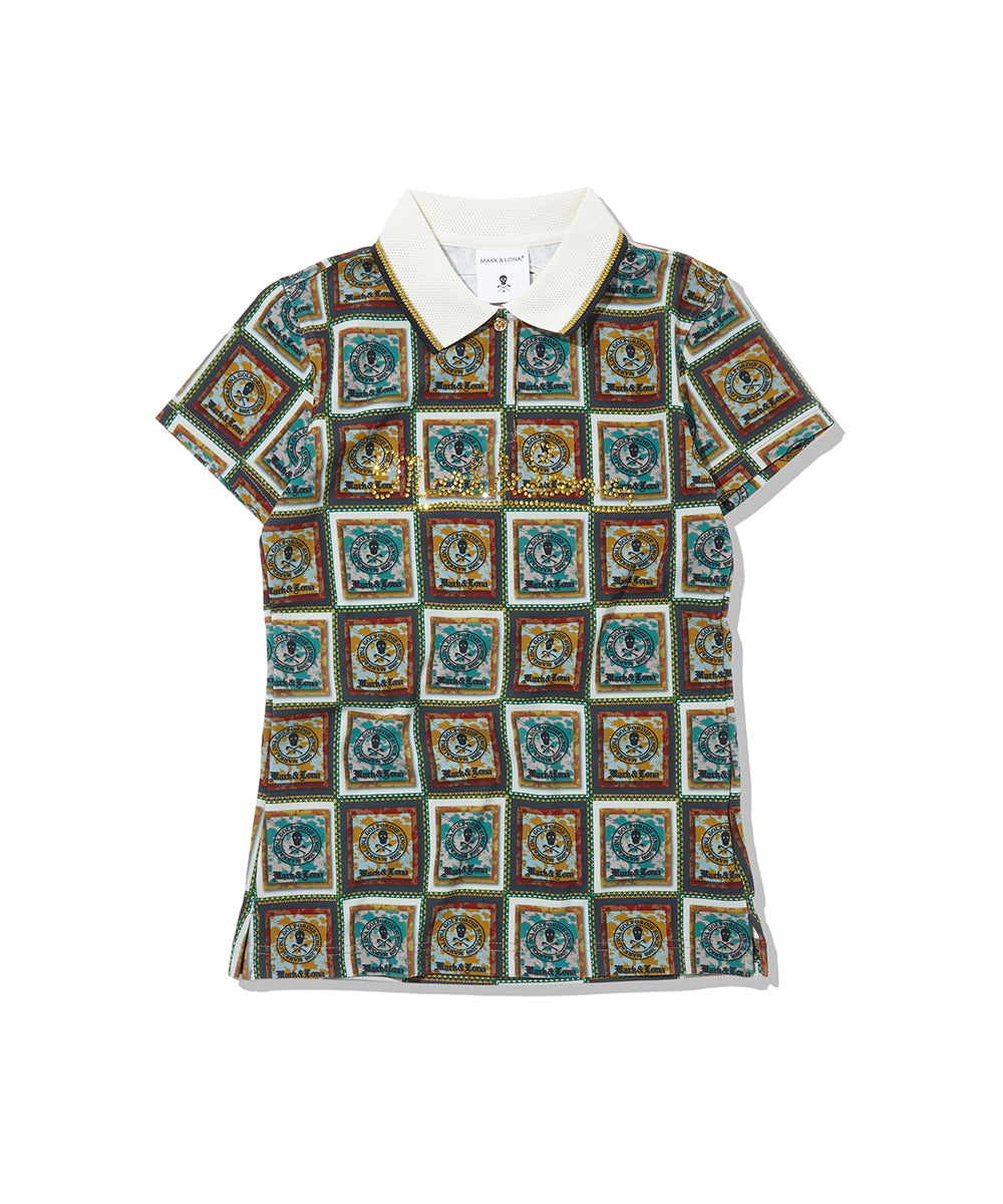 W GN GRAPHIC PATTERN SS POLO LQ3IX91F