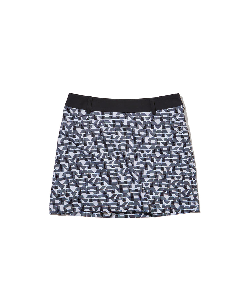 W TN PRINT POINT WOVEN SKIRT LR1TE79F