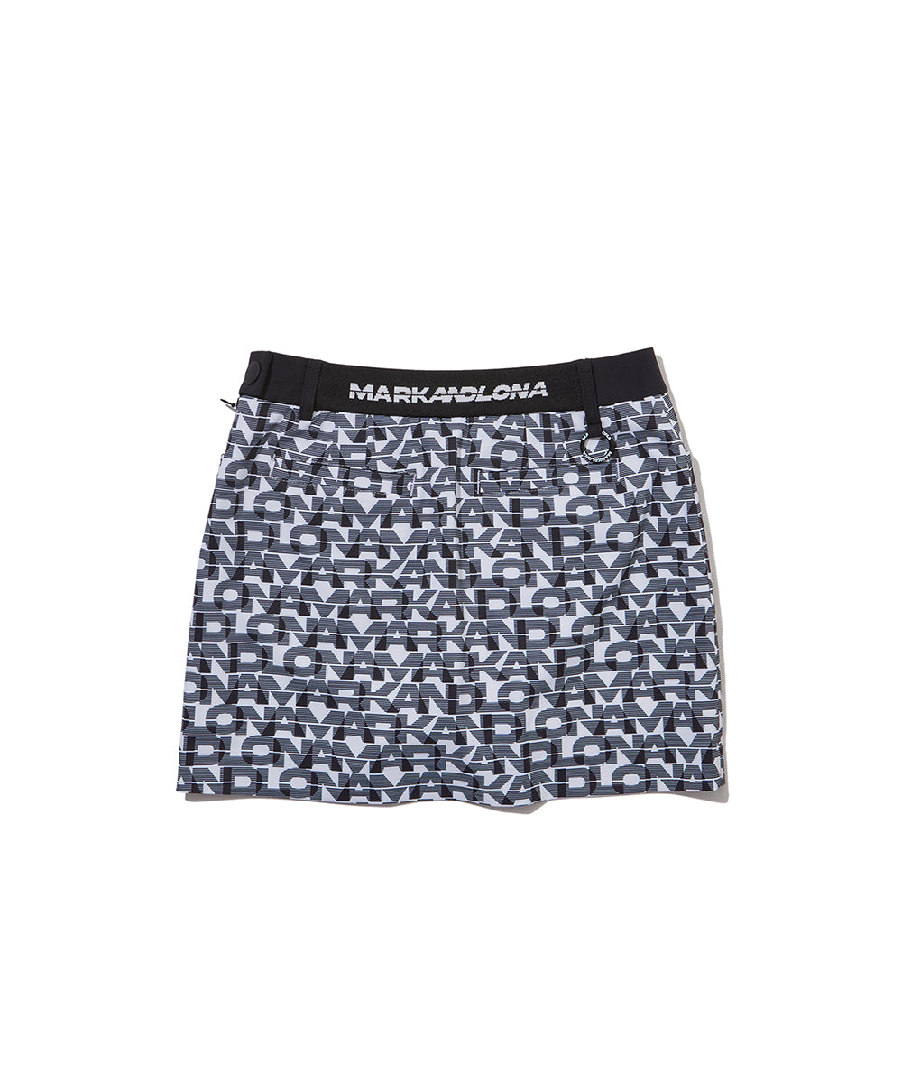 W TN PRINT POINT WOVEN SKIRT LR1TE79F
