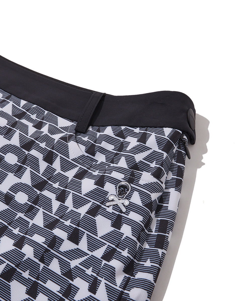 W TN PRINT POINT WOVEN SKIRT LR1TE79F