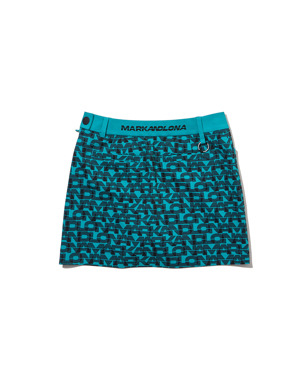W TN PRINT POINT WOVEN SKIRT LR1TE79F
