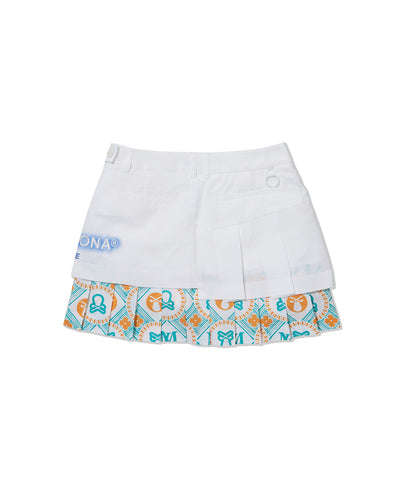 W GN UNBALANCE PLEATS SKIRT LR2IE81F