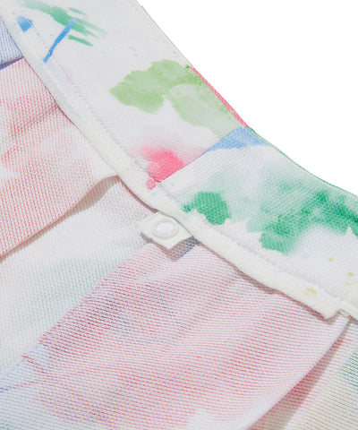 W GN WATER COLOR PATTERN WRAP SHORTS LR2IF71F