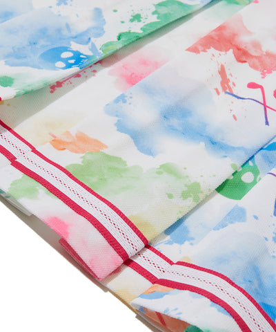W GN WATER COLOR PATTERN WRAP SHORTS LR2IF71F