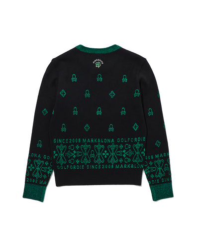 W GN NORDIC JQD KNIT CREW LR3IB71F