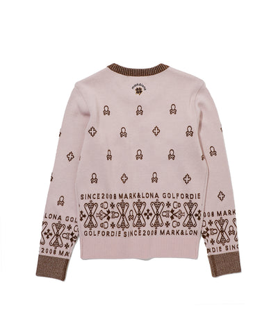 W GN NORDIC JQD KNIT CREW LR3IB71F