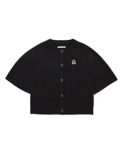 W GN LOGO POINT KNIT CAPE LR3IB72F