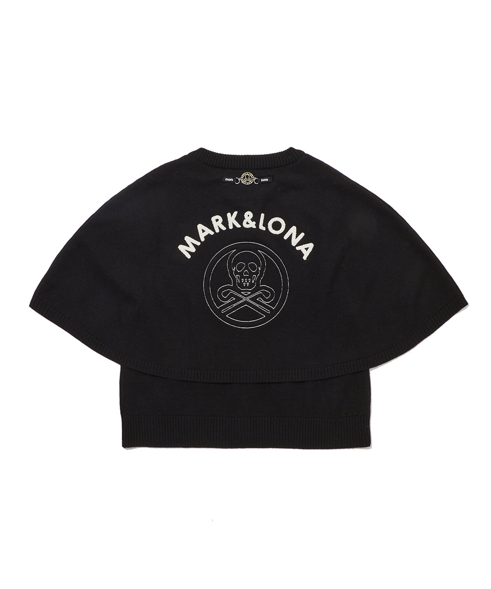 W GN LOGO POINT KNIT CAPE LR3IB72F