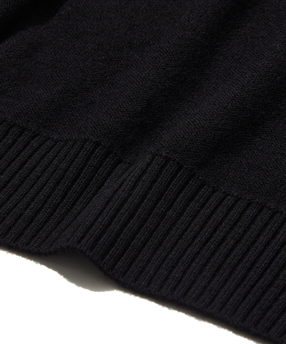 W GN LOGO POINT KNIT CAPE LR3IB72F