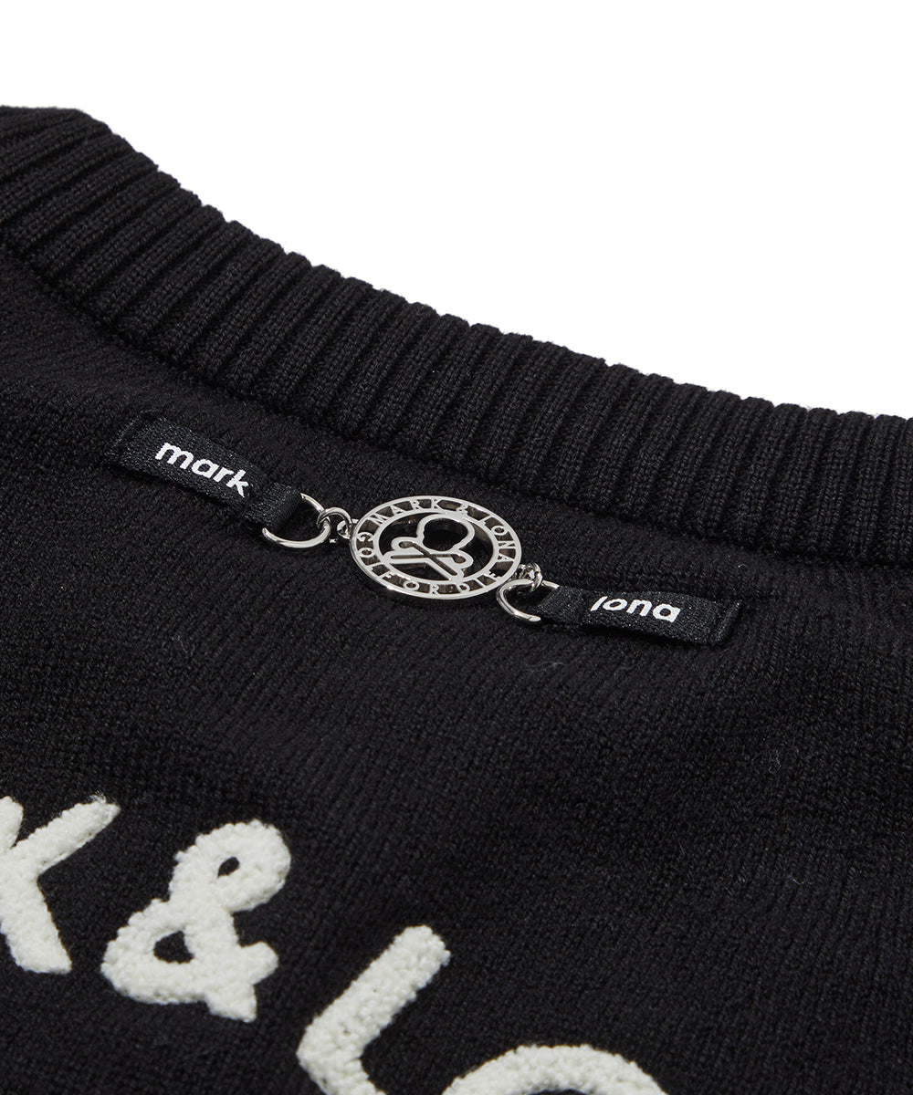 W GN LOGO POINT KNIT CAPE LR3IB72F