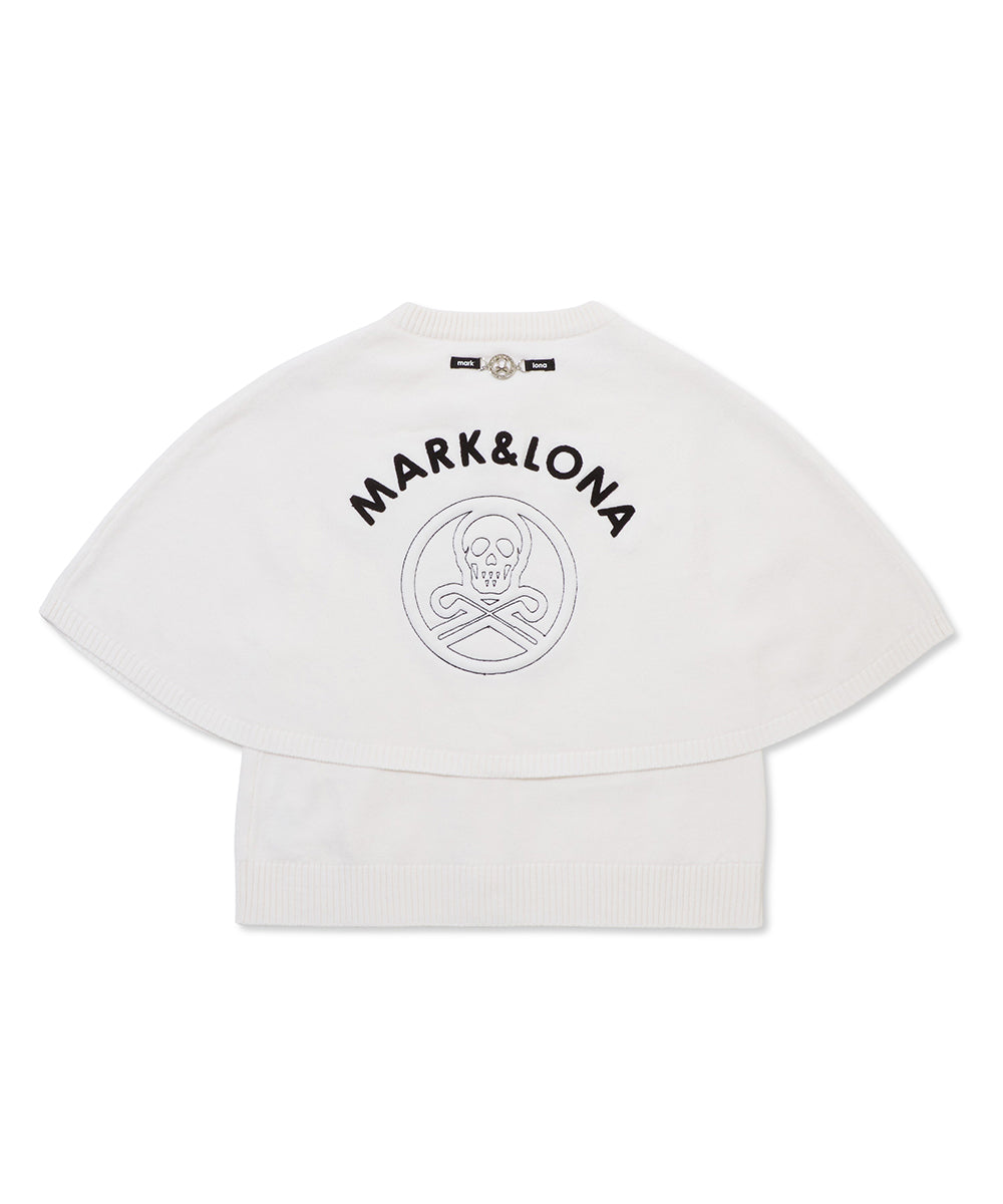 W GN LOGO POINT KNIT CAPE LR3IB72F