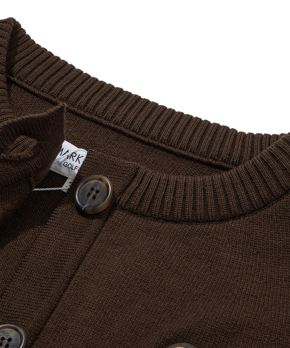 W GN LOGO POINT KNIT CAPE LR3IB73F