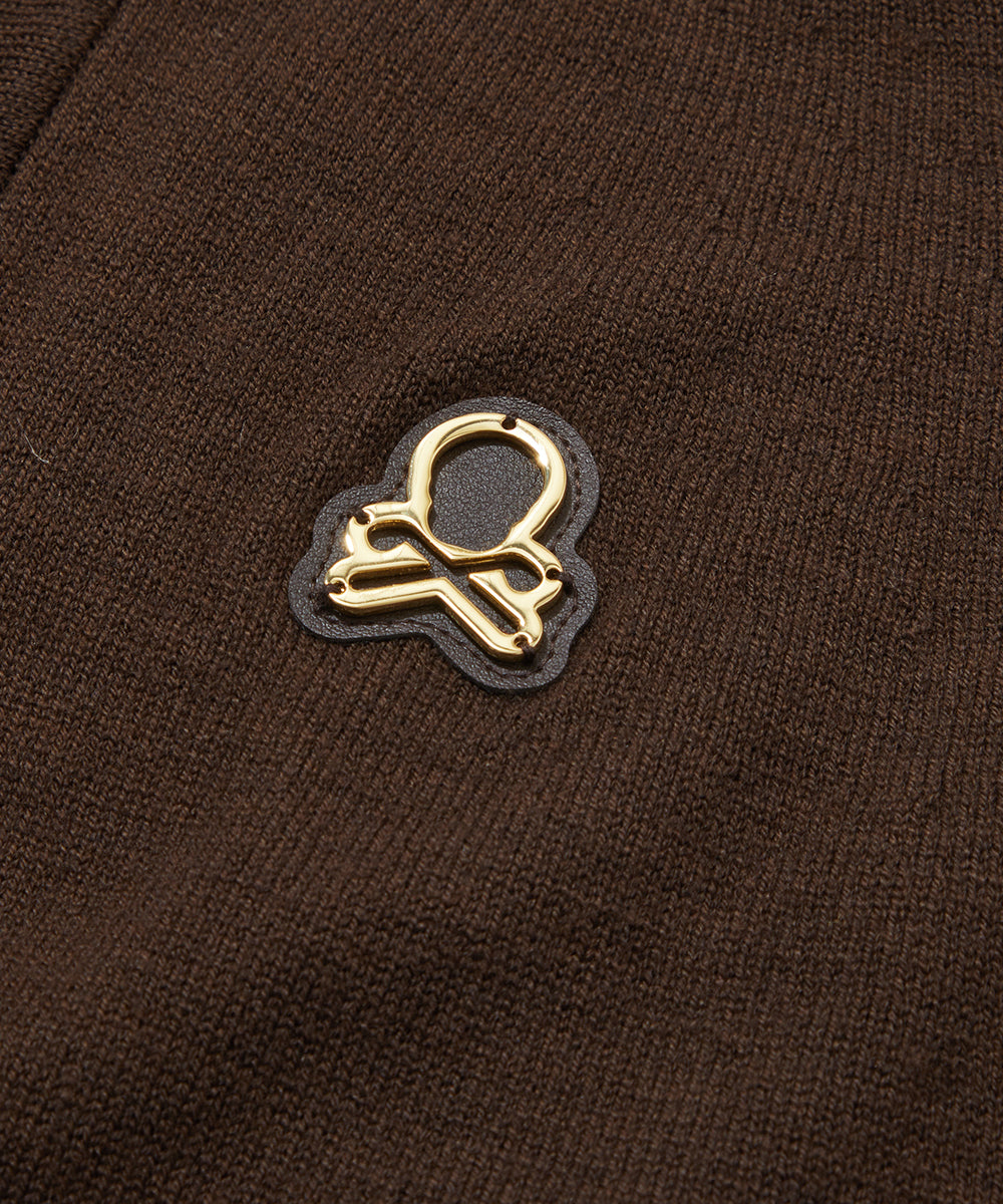 W GN LOGO POINT KNIT CAPE LR3IB73F