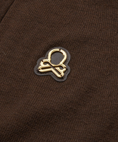 W GN LOGO POINT KNIT CAPE LR3IB73F