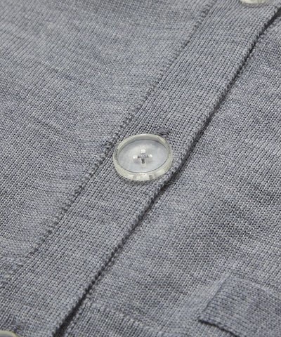 W GN BACK LOGO POINT KNIT CARDIGAN LR3IB90F