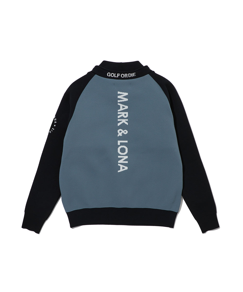 W GN BIG CIRCLE LOGO POINT KNIT HOODIE LR3IB92F