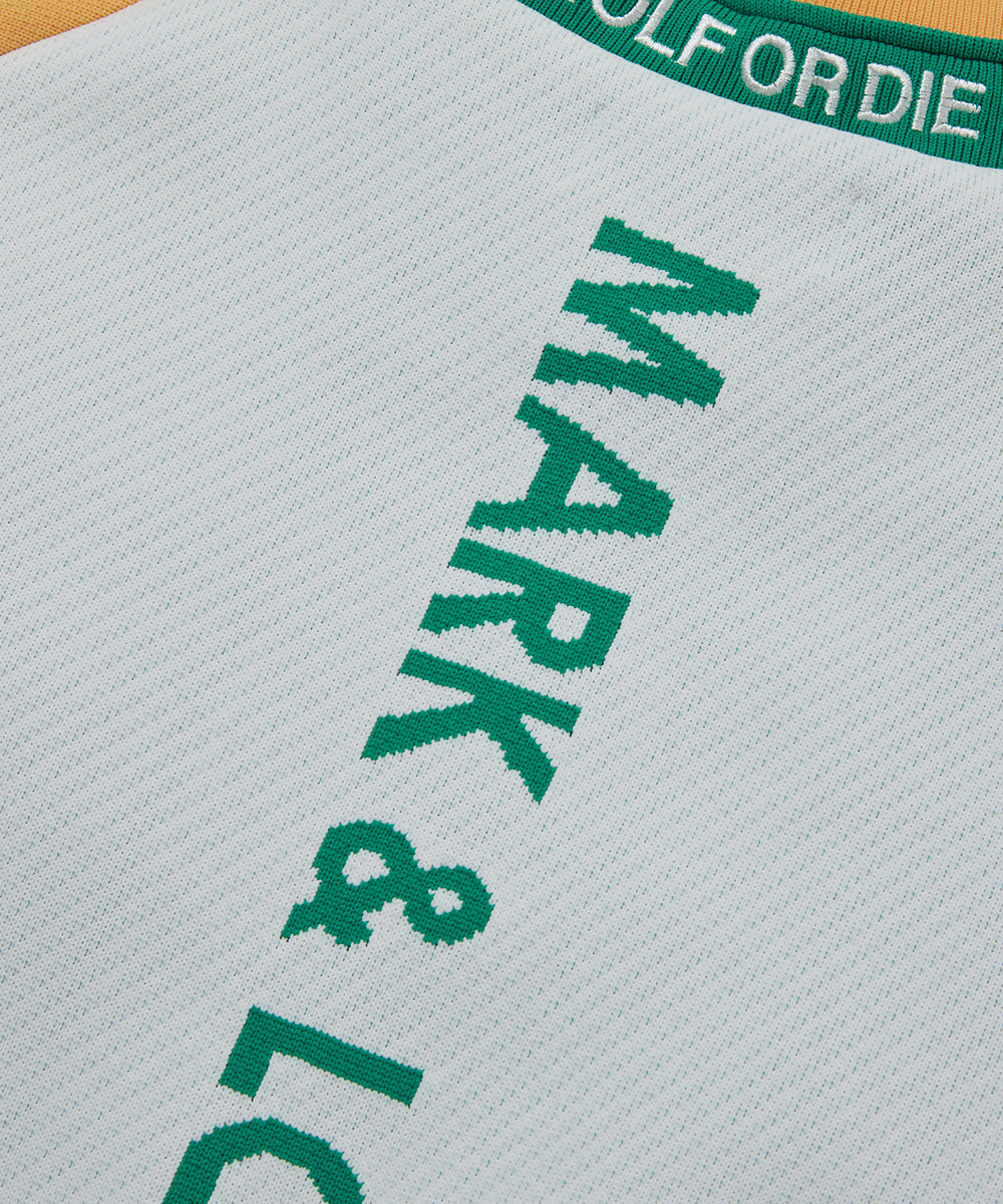 W GN BIG CIRCLE LOGO POINT KNIT HOODIE LR3IB92F