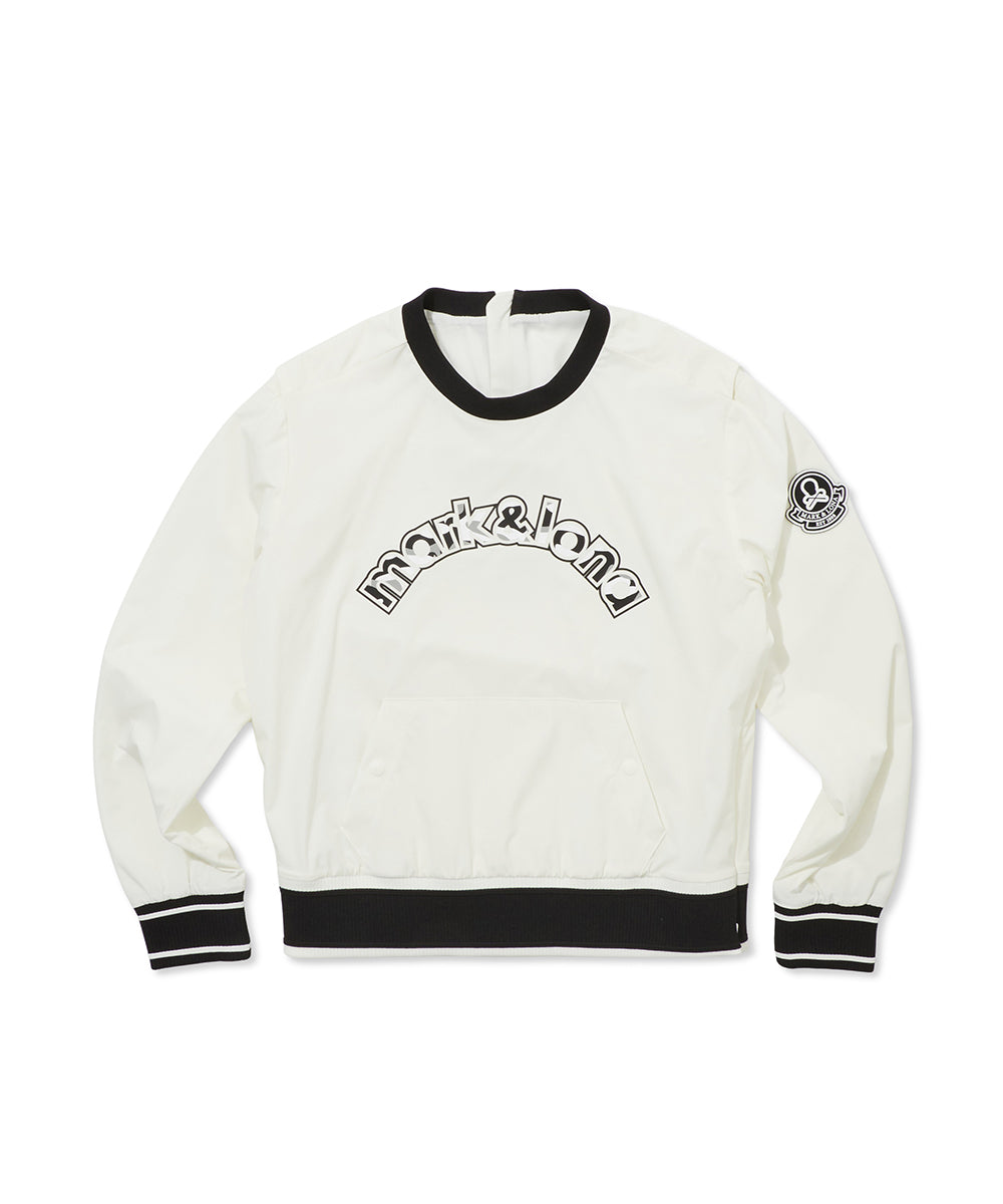 W GN LOGO PRINT WOVEN CREW LR3IC71F