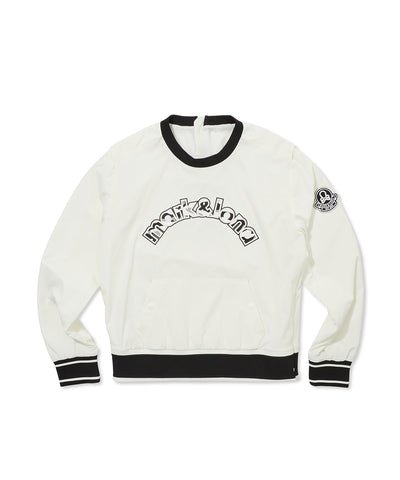 W GN LOGO PRINT WOVEN CREW LR3IC71F
