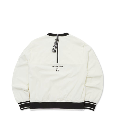 W GN LOGO PRINT WOVEN CREW LR3IC71F