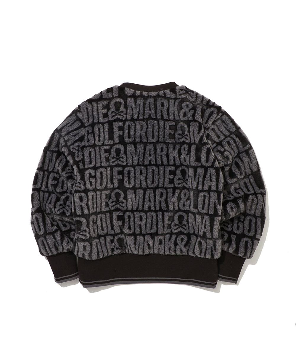 W GN LOGO FLEECE JERSEY CREW LR3IC73F