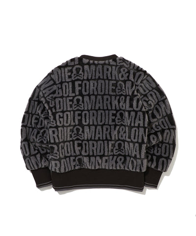 W GN LOGO FLEECE JERSEY CREW LR3IC73F
