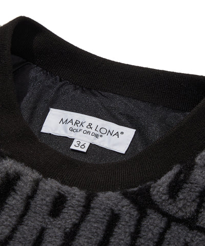 W GN LOGO FLEECE JERSEY CREW LR3IC73F