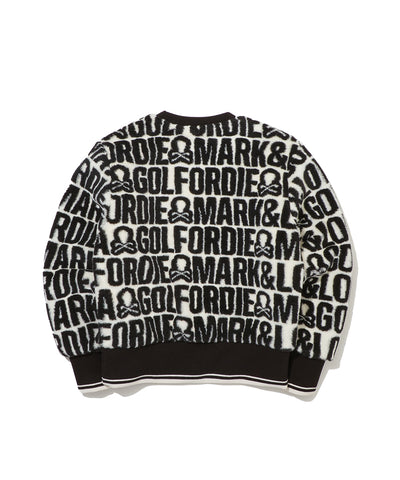 W GN LOGO FLEECE JERSEY CREW LR3IC73F