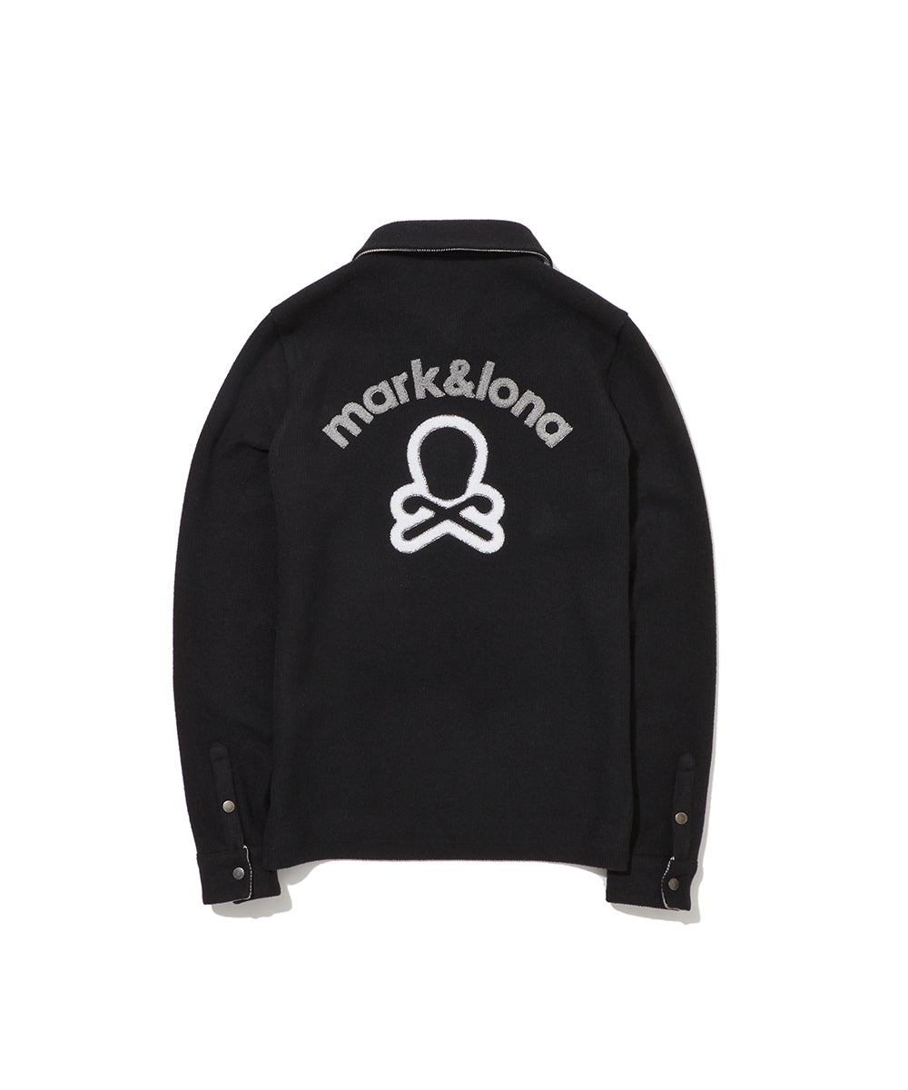 W GN CHECK POINT COLLAR LS POLO LR3IP72F