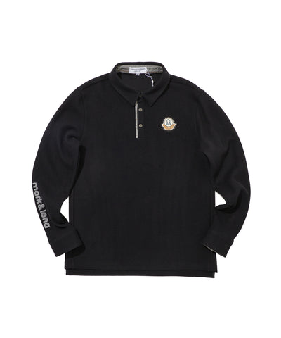 M GN CHECK POINT COLLAR LS POLO LR3IP72M