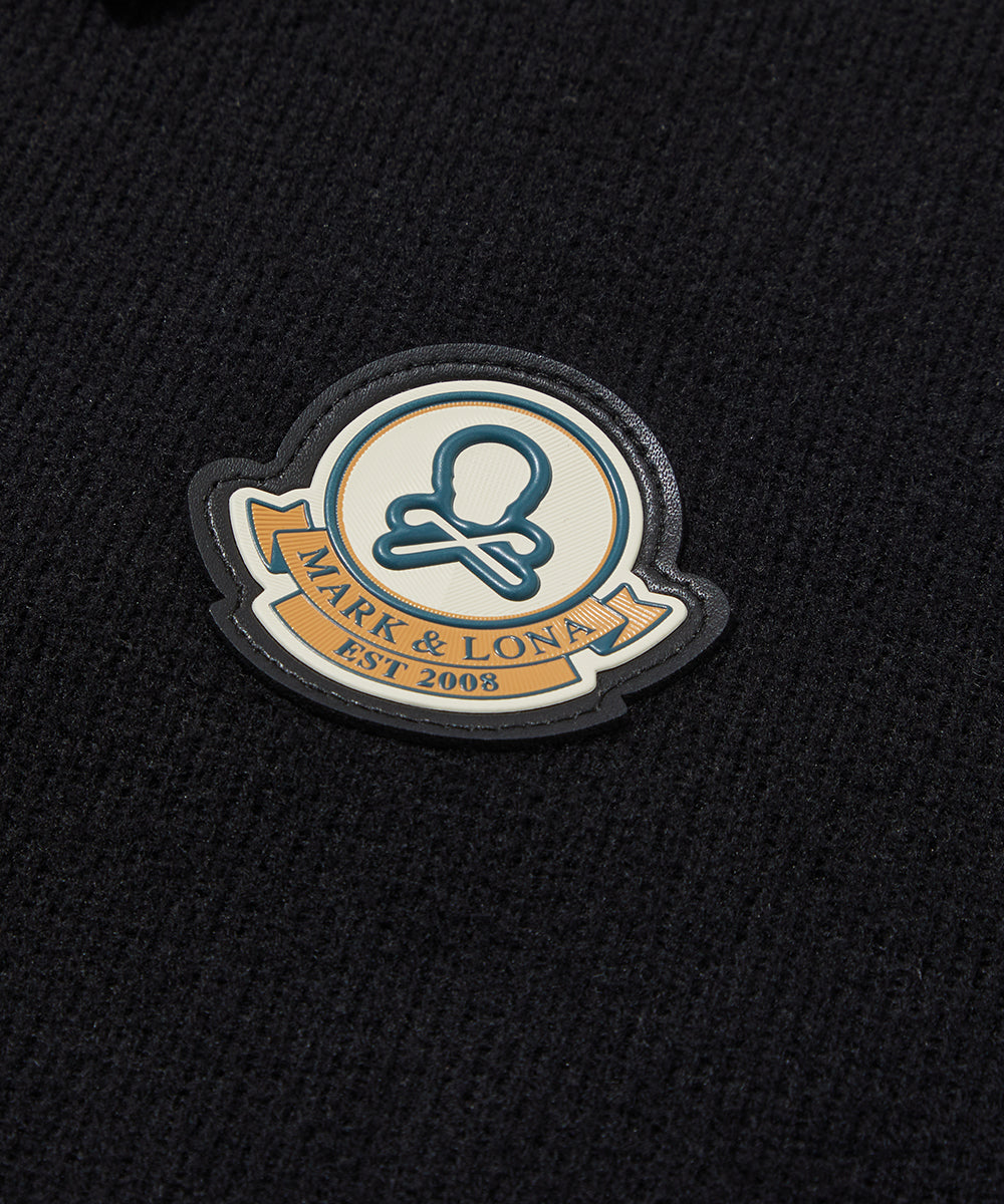 M GN CHECK POINT COLLAR LS POLO LR3IP72M