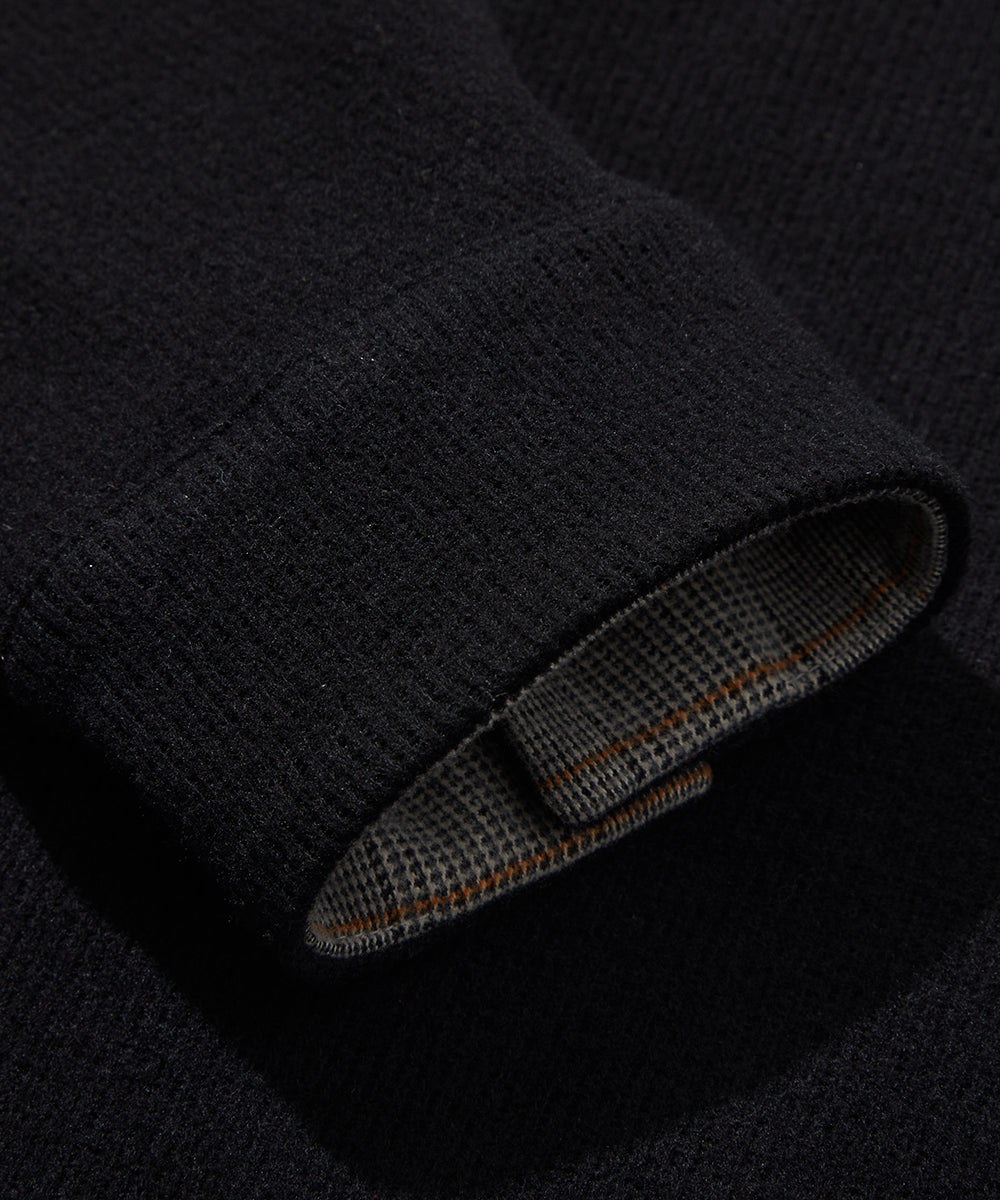 M GN CHECK POINT COLLAR LS POLO LR3IP72M