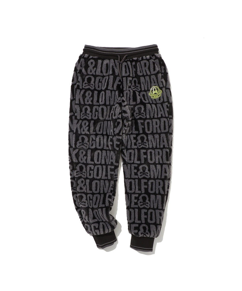 W GN LOGO FLEECE JERSEY PANTS LR3IT72F