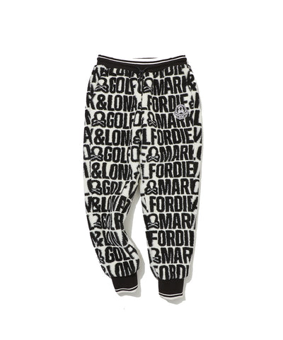W GN LOGO FLEECE JERSEY PANTS LR3IT72F