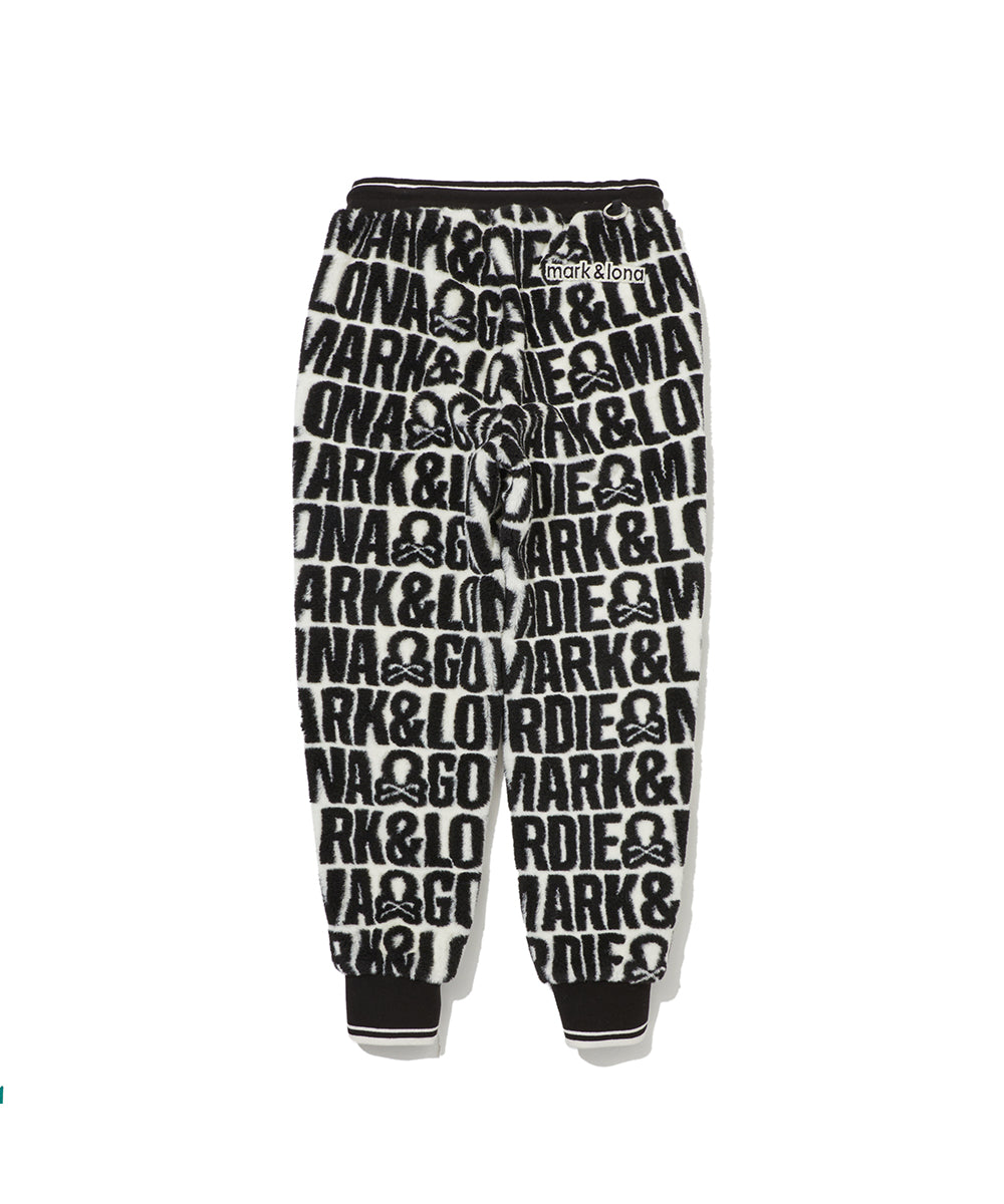W GN LOGO FLEECE JERSEY PANTS LR3IT72F